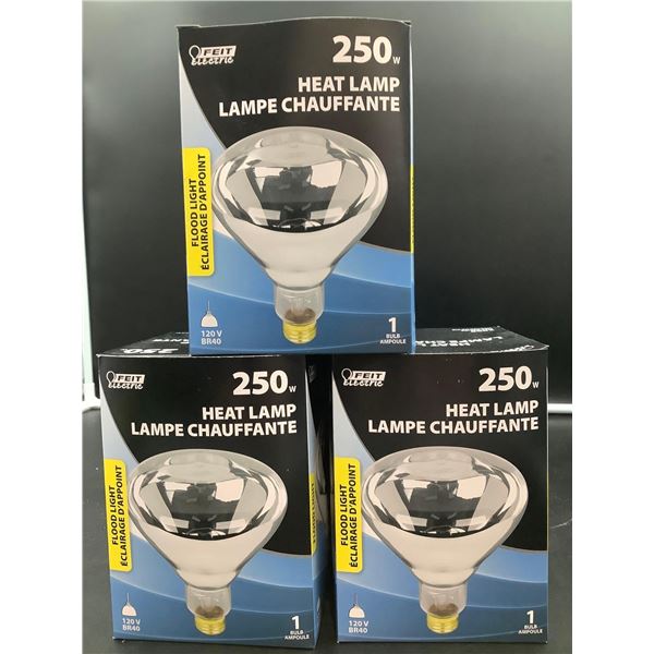 Feit Electric Heat Lamp (250w x 3)