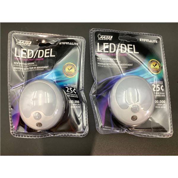 Feit Electric LED Night Light- New Motion Sensor (2ct)