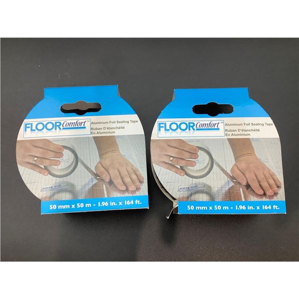 Floor Comfort Aluminum Foil Sealing Tape (2 x 1.96in x 164ft)