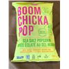 Image 1 : Boom Chicka Pop Sea salt Popcorn (136g)