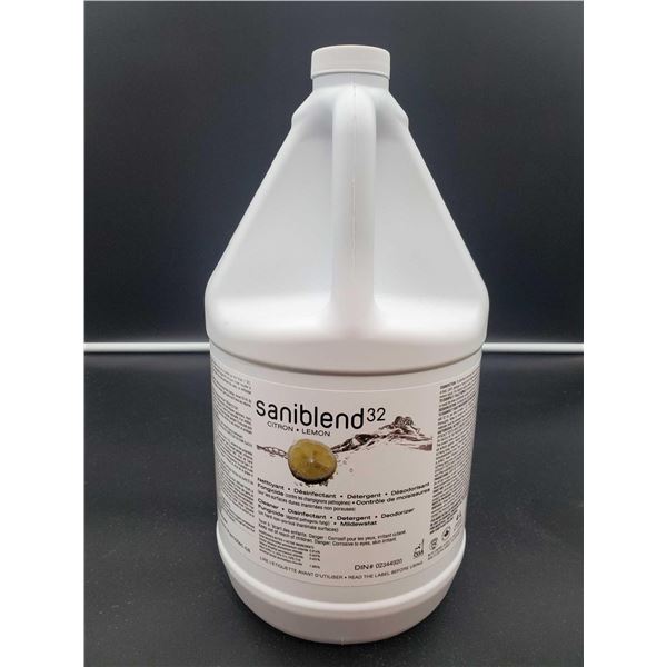 Sani Blend 32 Lemon Disinfectant Detergent 4 L
