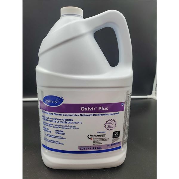 Diversey Oxivir Plus Disinfectant Cleaner with Hydrogen Peroxide (7.0%) 3.78L