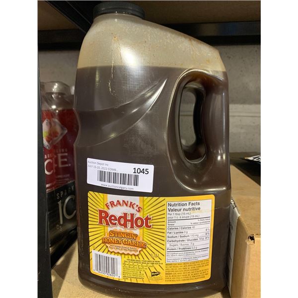 Franks Red Hot Stingin Honey Garlic (3.78L)