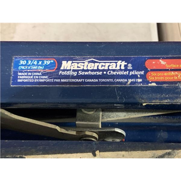 Set of 2 - 39" Mastercraft Folding Sawhorse