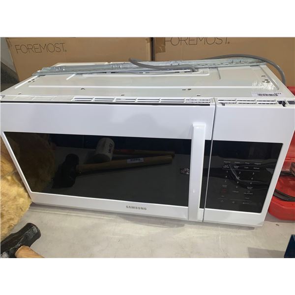 NEW Samsung Model M17 R7021EW/AC above range Microwave Oven/Range Hood Fan combo