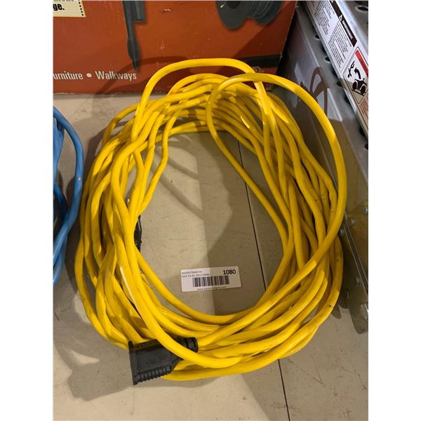 Yellow 50ft Extension Cord