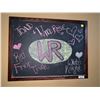 Image 1 : Framed Wall Hanging Chalk board