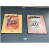 Image 1 : Big Rock Traditional Ale & Grasshopper Ale Promotional Signage Lot of 2 signs