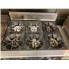 Image 2 : Commercial Grade 6 Burner Gas Cooktop with Lower Storage Area