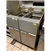 Image 3 : Frymaster Model GF14SD Commercial Double Station Grade Gas Deep Fryer