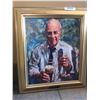 Image 1 : Framed  Ed McNally - Founder of Big Rock Brewery