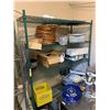 Image 1 : Green 5 Tier Metro Metal Industrial Shelving - no contents