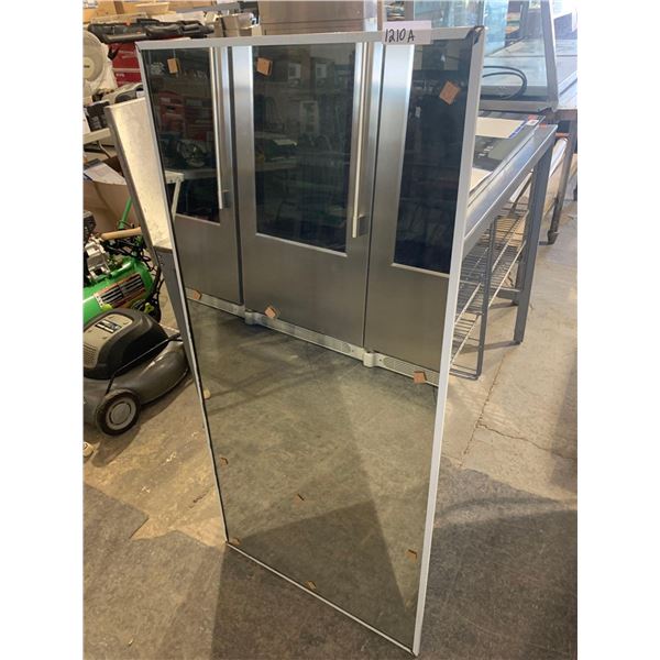 Commercial Mirror With Hanging Attachment on Back 20x48 inch