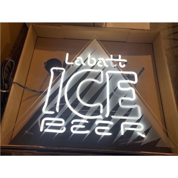 Labatt Ice Beer Neon Light - NEW in box