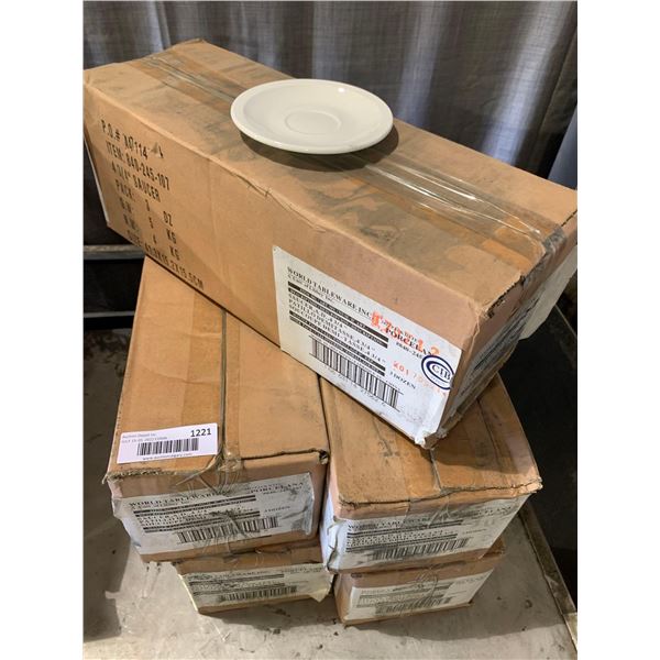 World Tableware Ceramic Saucer Plates Case Lot Of 5