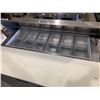 Image 3 : Fogel Model FLP-45-12 refrigerated sandwich prep counter on wheels