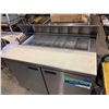 Image 4 : Fogel Model FLP-45-12 refrigerated sandwich prep counter on wheels