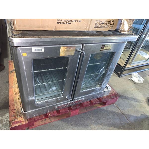 Blodgett Stainless Double Door electric convection oven