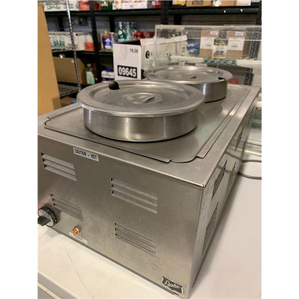 Duke Industrial Soup Heating Station with SS inserts