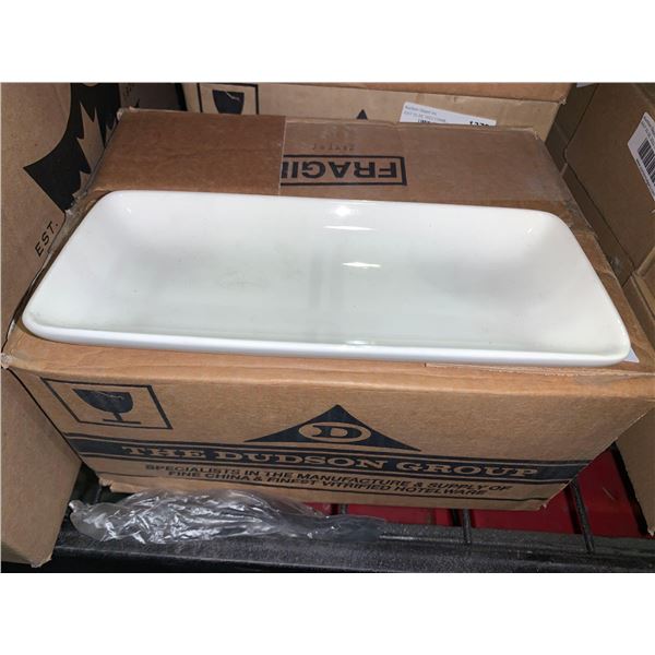 NEW Dudson 8 inch appetizer plates case lot of 12