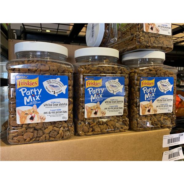 Friskies party Mix Case lot of 3 x 454g