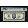 Image 1 : 1950B $20 Atlanta FRN PMG 66EPQ