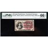 Image 1 : 10 Cent Fourth Issue Fractional PMG 66PPQ