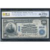 1902 $10 Dunkirk NY National PCGS 66PPQ