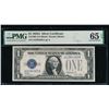 Image 1 : 1928A $1 Silver Certificate PMG 65EPQ