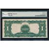 Image 2 : 1899 $1 Black Eagle Silver Certificate PMG 25NET