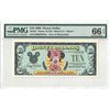 1990 $10 Disney Dollar PMG 66EPQ