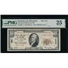 1929 $10 Fond Du Lac WI National PMG 25