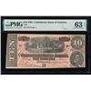 Image 1 : 1864 $10 T-68 Confederate PMG 63EPQ