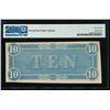 Image 2 : 1864 $10 T-68 Confederate PMG 63EPQ