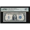 1934 $1 Silver Certificate PMG 67EPQ