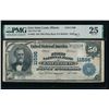 1902 $50 East St Louis IL National PMG 25