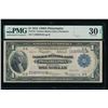 Image 1 : 1918 $1 Philadelphia FRBN PMG 30EPQ
