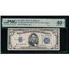Image 1 : 1934C $5 Silver Certificate PMG 40EPQ