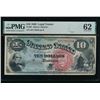 Image 1 : 1869 $10 Legal Tender Note PMG 62