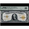 Image 1 : 1922 $10 Gold Certificate PMG 40