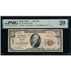 1929 $10 Tiffin OH National PMG 20