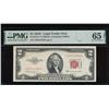 Image 1 : 1953C $2 STAR Legal Tender Note PMG 65EPQ