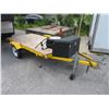 Image 1 : 2010 Chang 2 Ton S/A 4' x 8' Utility Trlr. w/Toolbox & 2 Spares +