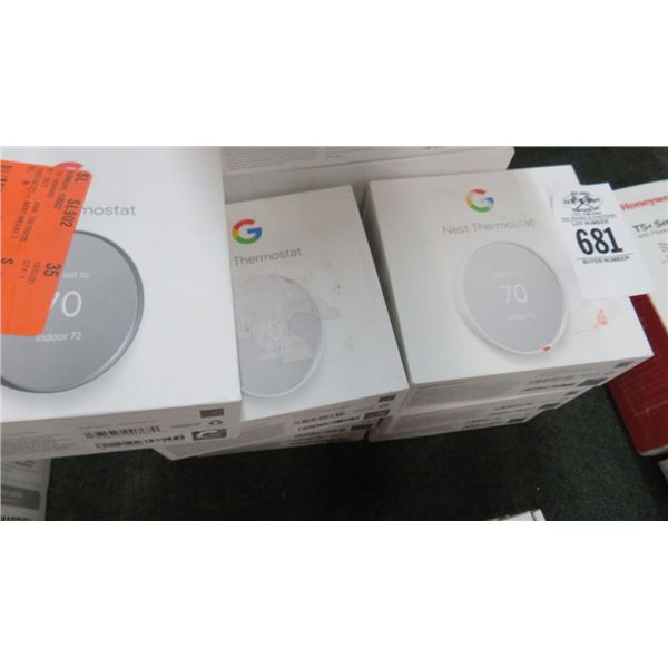 7-Google Nest Thermostat - 7 X $