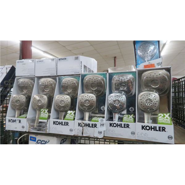 16-Kohler Soaker Shower Heads - 16 X $