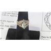 Image 2 : 14K YG Bridal Set - 14 Round Diamonds 5.9g (Retail Value $7,350.00)
