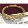 Image 2 : 14K YG Opal Bracelet - 8 Oval Cabochon Cut Opals, Opals Are Prong Set 20.2g (Retail Value $3,250.00)