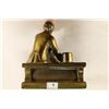 Image 2 : ABRAHAM LINCOLN METAL BOOKEND/STATUE