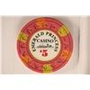 Image 1 : $5 CASINO CHIP FROM THE EMERALD PRINCESS