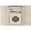 Image 1 : 1964-D WASHINGTON SILVER QUARTER NGC AU55